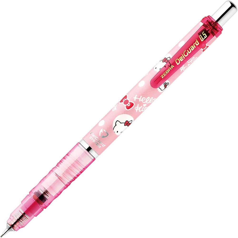Amazon.co.jp: ゼブラ シャープペン デルガード ハローキティ 0.5