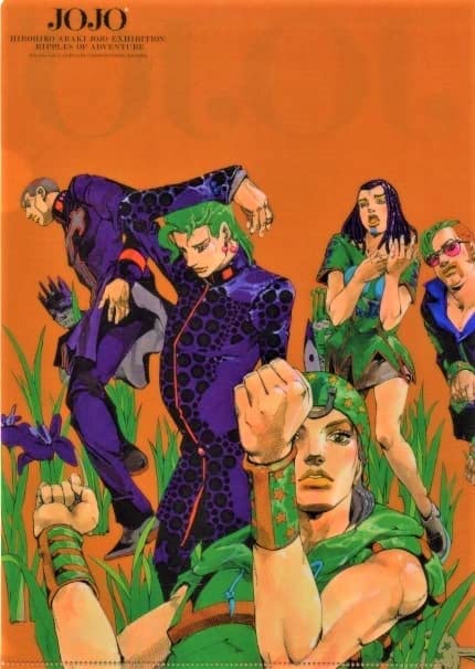 Amazon.co.jp: ジョジョの奇妙な冒険 クリアファイル 荒木飛呂彦 原画