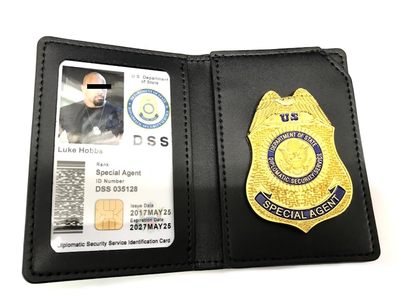 Amazon | ポリスバッジ DSS アメリカ外交保安局 ID（身分証明書