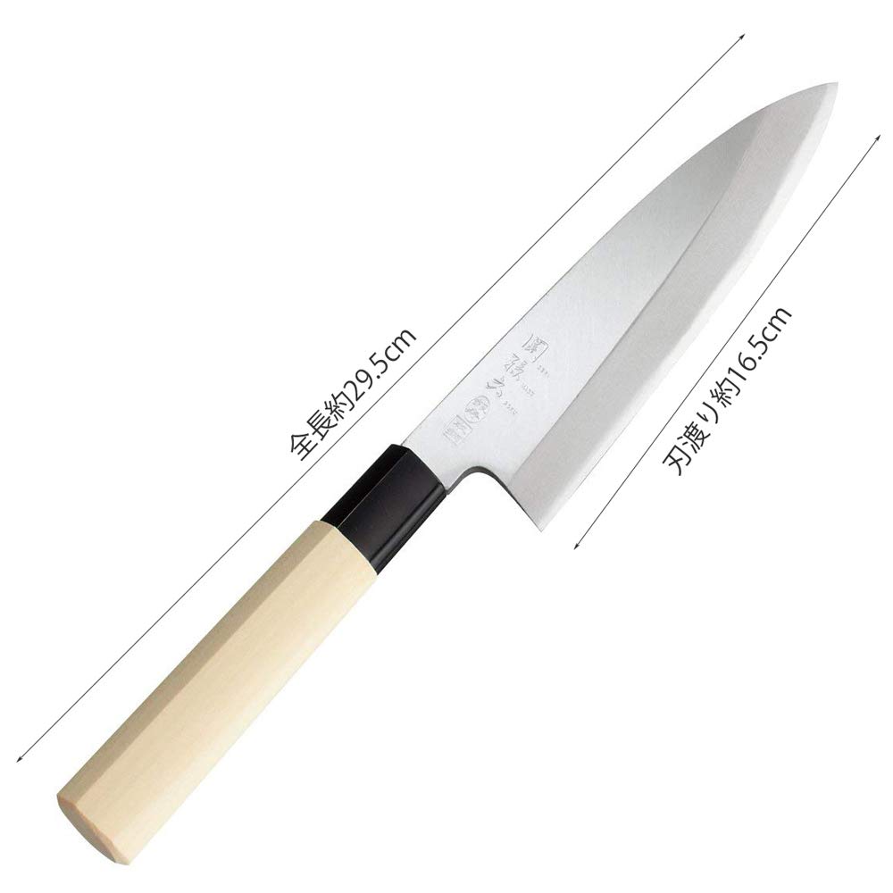 Amazon｜関孫六 銀寿 本鋼 和包丁 舟行 165mm AK-5213｜出刃包丁