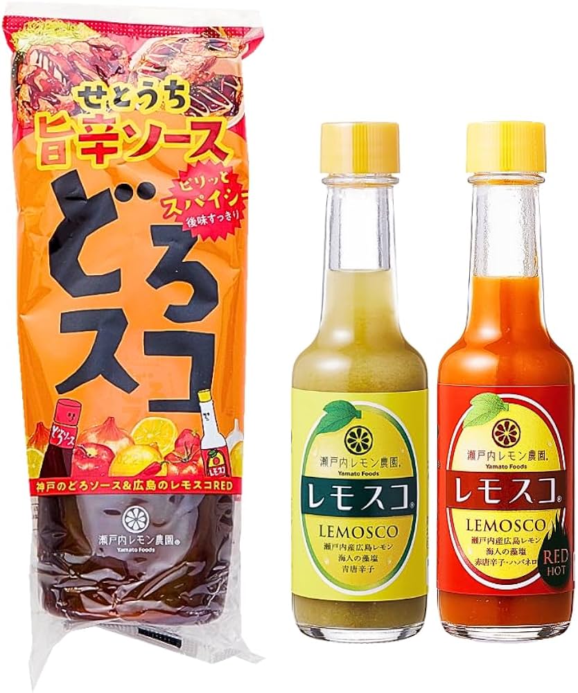 Amazon | 瀬戸内レモン農園 どろスコ レモスコ レモスコREDセット