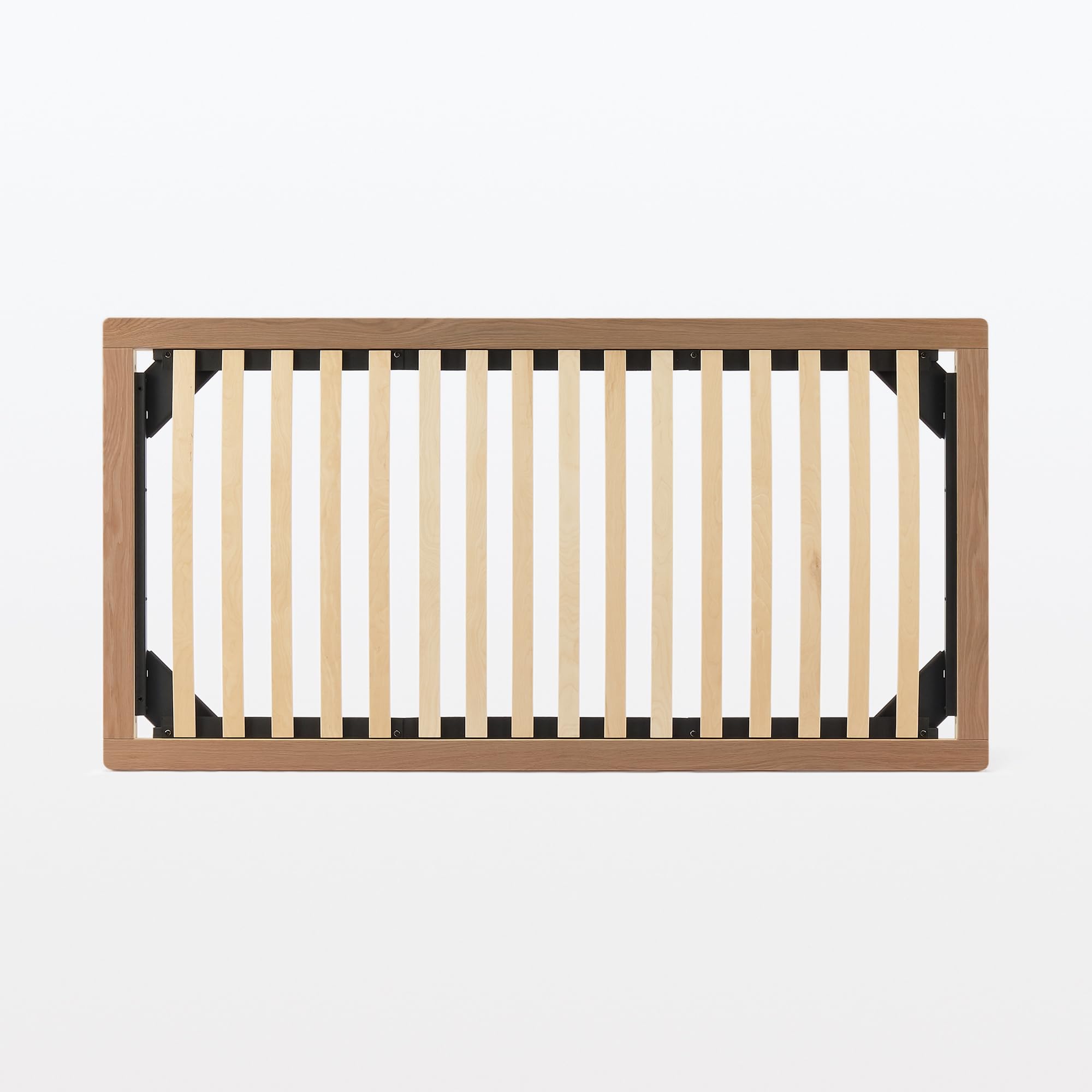 Amazon｜無印良品 木製ベッドフレーム スモールサイズ 幅85.5×奥行202