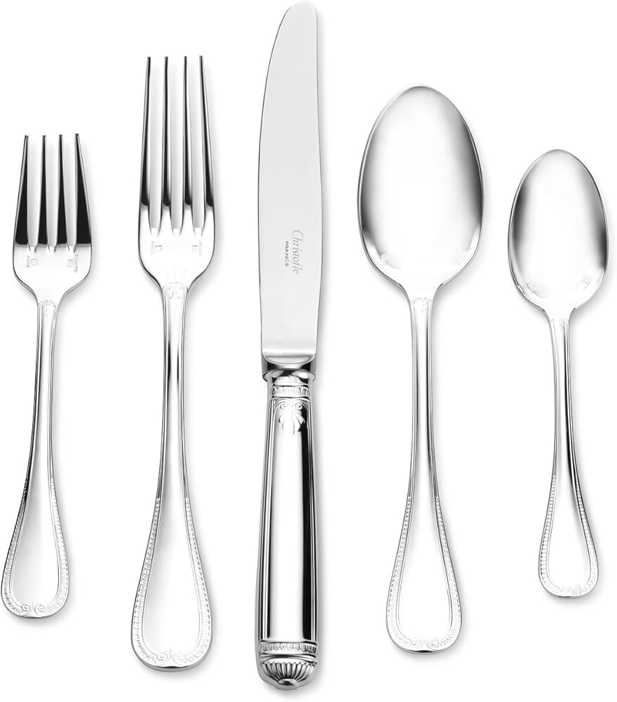 Amazon | クリストフルマルメゾン城Place Setting、5-piece