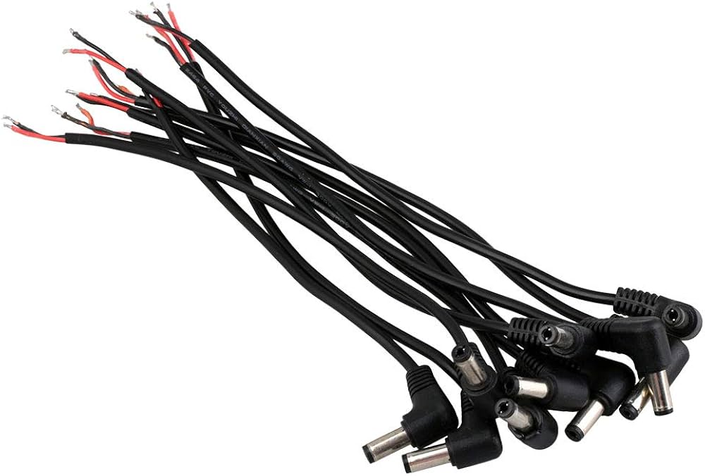 Amazon.com: BQLZR 5.5mm x 2.1mm DC Power Right Angle Adapter Cable