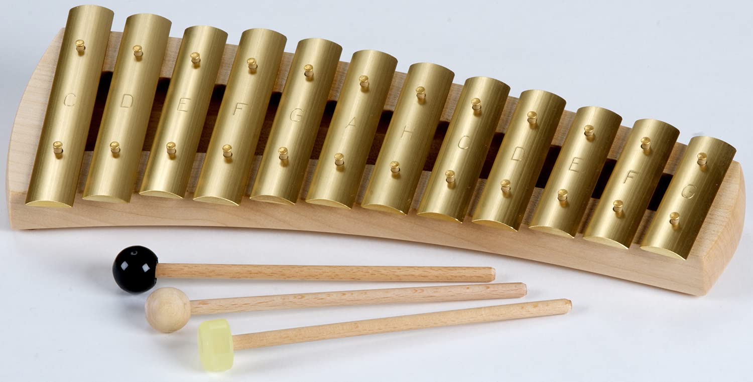 Amazon.co.jp: アウリス AURIS 楽器 鉄琴 真鍮 グロッケン ダイヤ