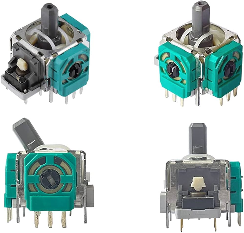 Amazon | ElecGear 4個EL4交換用ジョイスティック + 追加のギフト