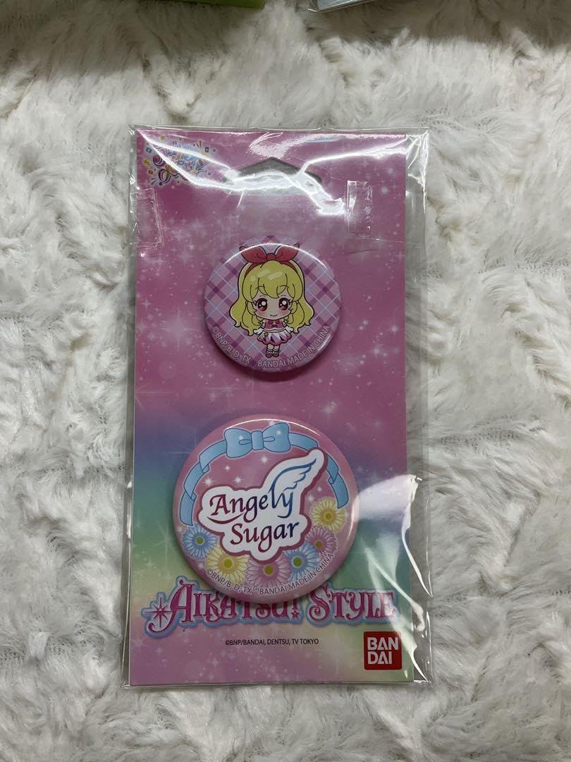 Amazon | 星宮いちご アイカツ ブランドデザイン缶バッジ | バッジ