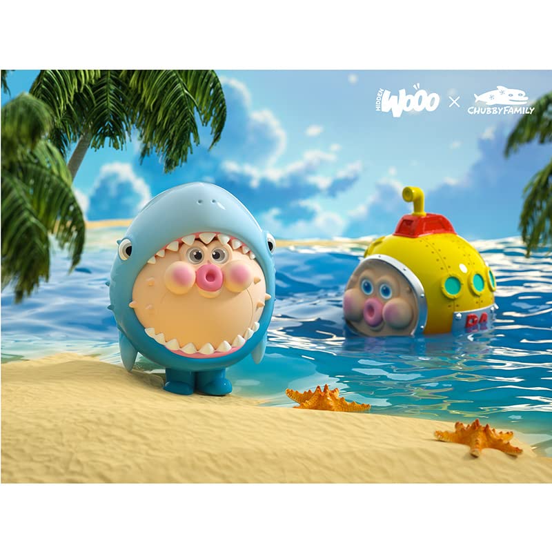 Amazon.com: HIDDEN WOOO x CHUBBY FAMILY CHUBBYPOPO Ocean Series