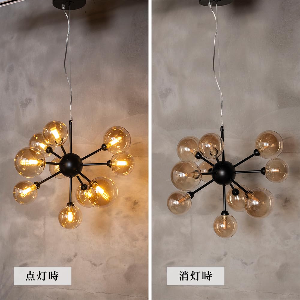 Amazon.co.jp : ムーラ LED電球付属 バブルペンダントライト