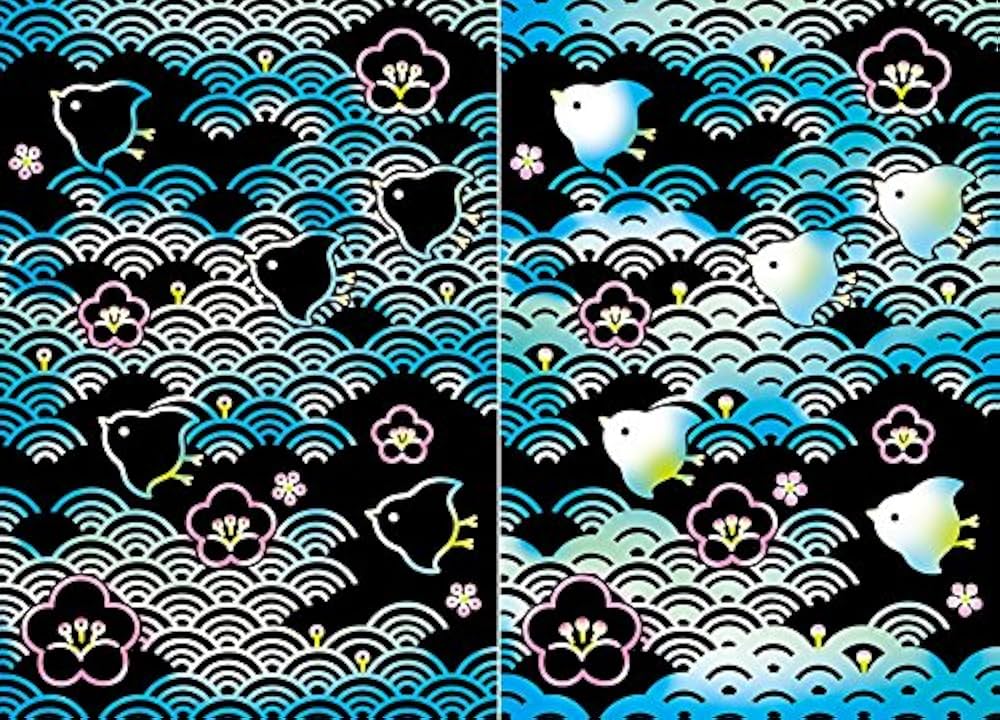 Amazon.co.jp: 吉祥和柄 ポストカード (大人のためのヒーリング