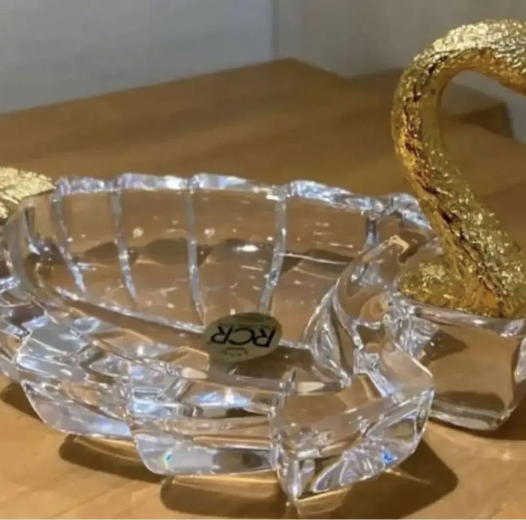 Amazon.co.jp: 水晶,置物 RCR ロイヤルクリスタルロック 白鳥水晶の
