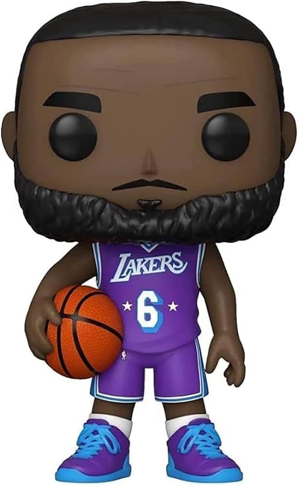 Funko Pop! NBA: Lakers - LeBron James - (Yellow Jersey) - Figura