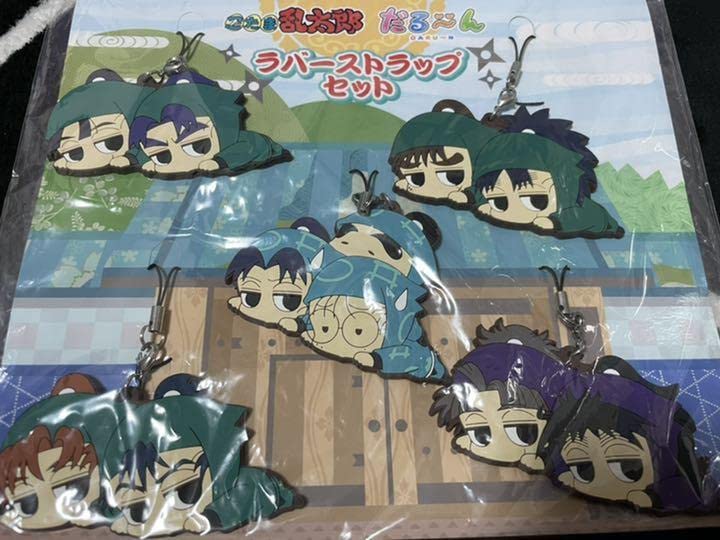 Amazon.co.jp: 忍たま乱太郎 AGF限定 だる?ん ラバーストラップ5個