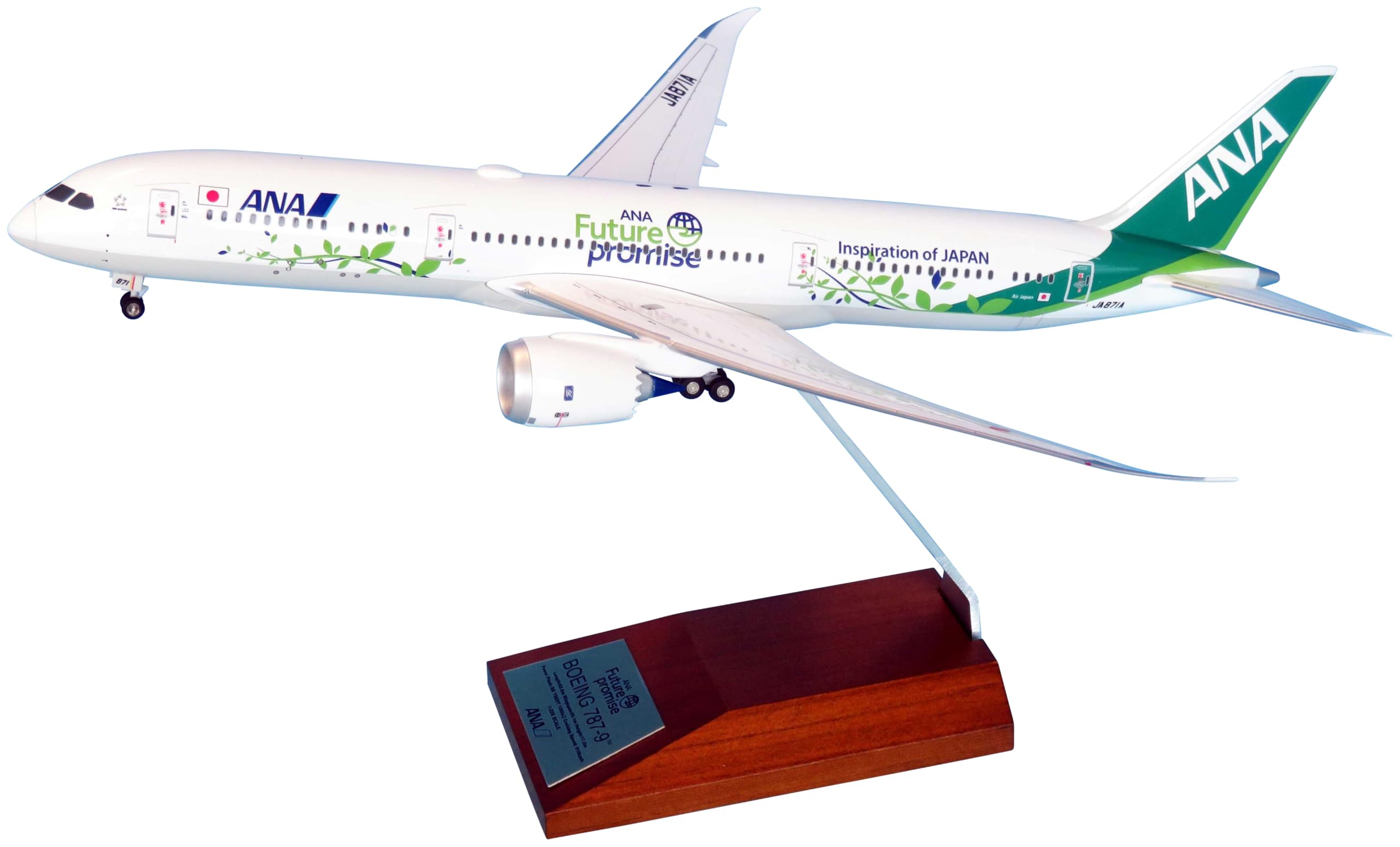 Amazon.co.jp: 全日空商事 1/200 BOEING 787-9 JA871A ANA FUTURE