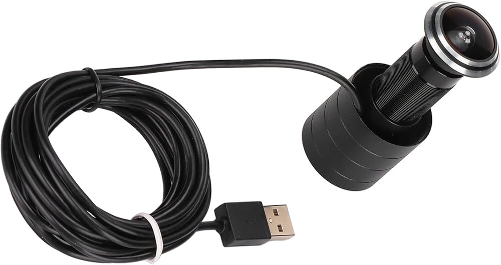 Kedi Göz Kamerası, Kapı Göz Deliği Kamera Geniş Açı 1080P 2 Milyon