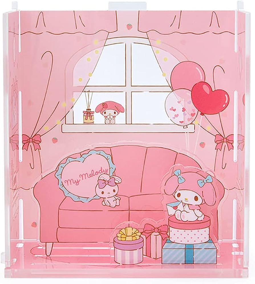 Amazon.com: Sanrio 868841 My Melody Room with Acrylic Stand (Enjoy