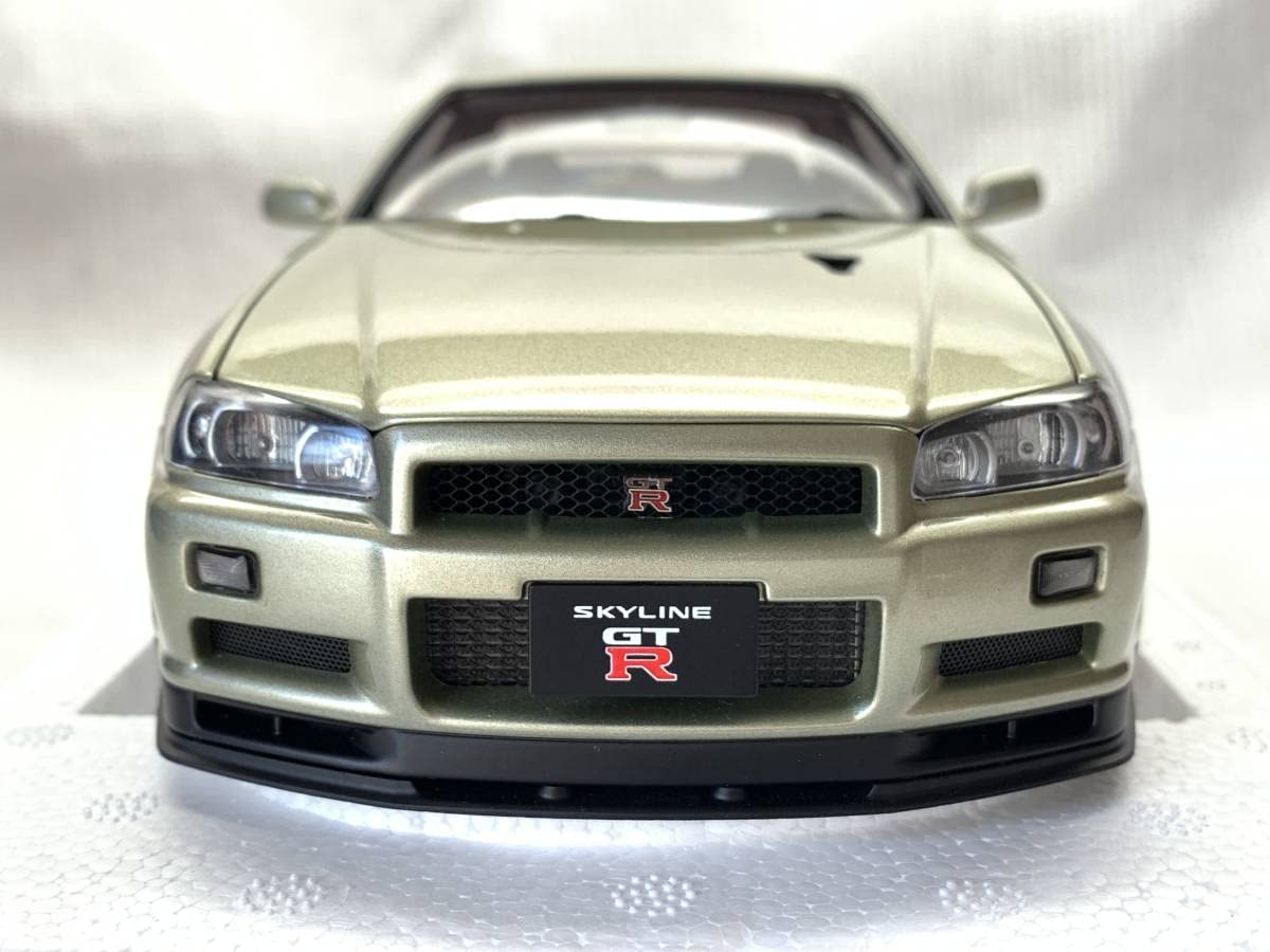 Amazon | AUTOart 1/18 スカイライン GT-R R34 Vスペック II ニュル