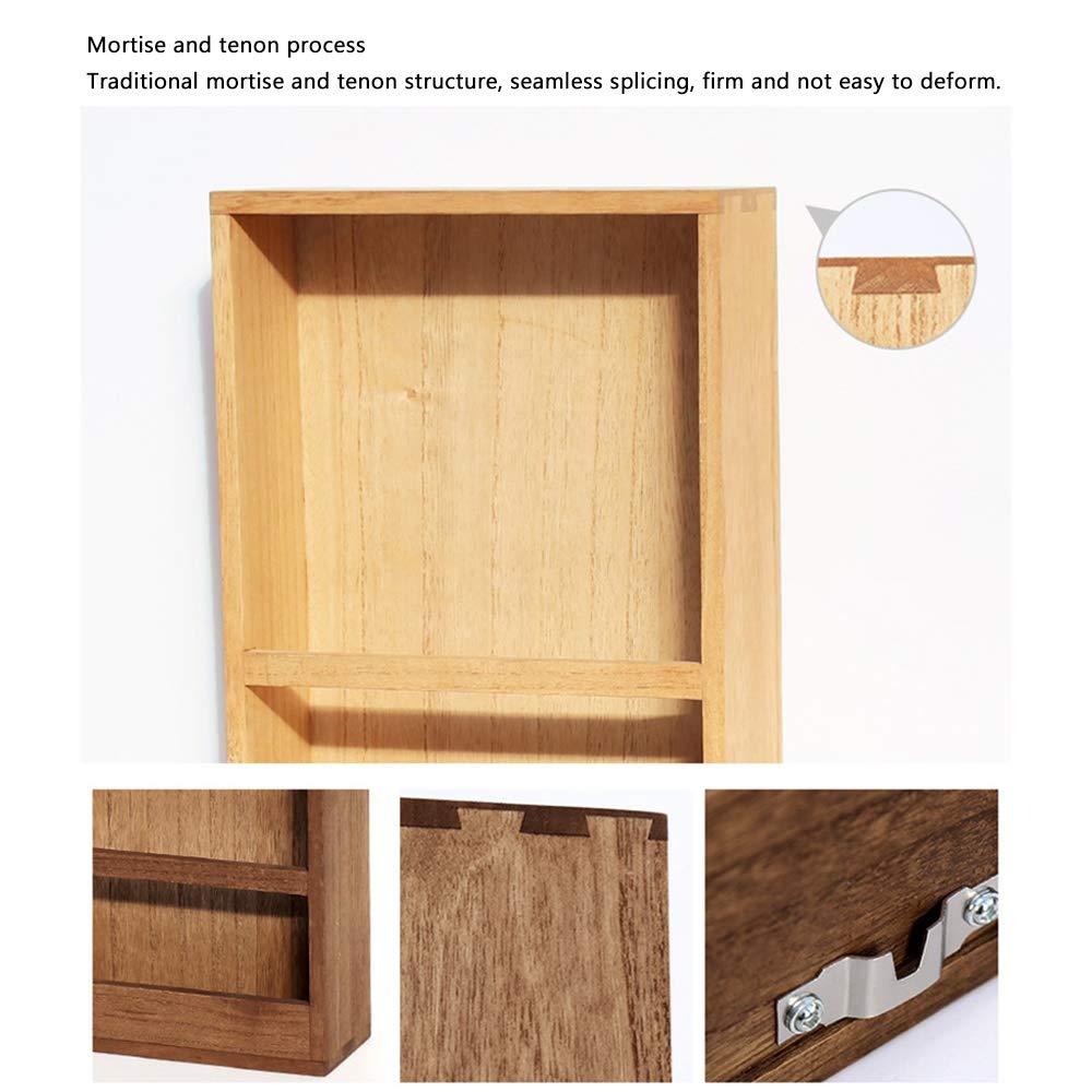 Amazon.co.jp: ZXH 新聞・雑誌架 マガジン主催、無垢材シェルフ