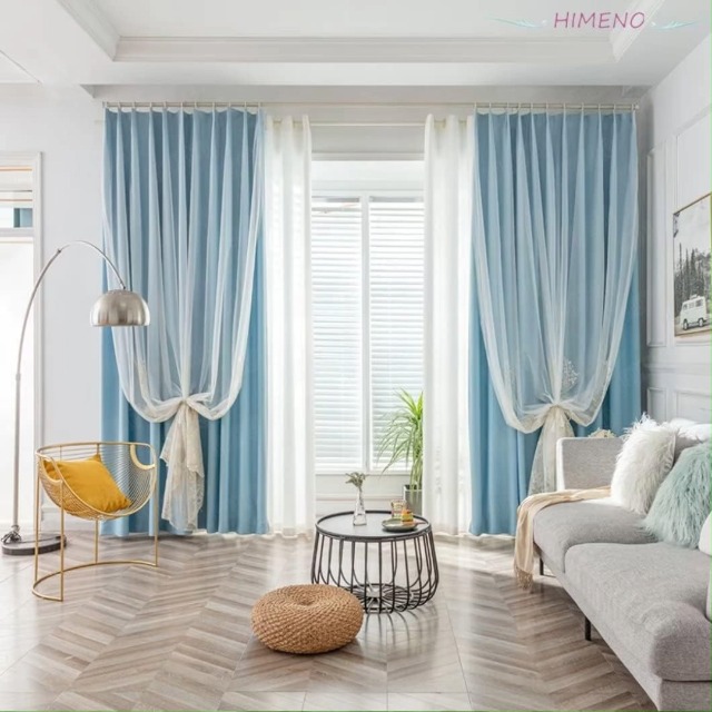 Amazon｜姫系 カーテン 遮光 おしゃれ 遮光 刺繍 二重カーテンレース