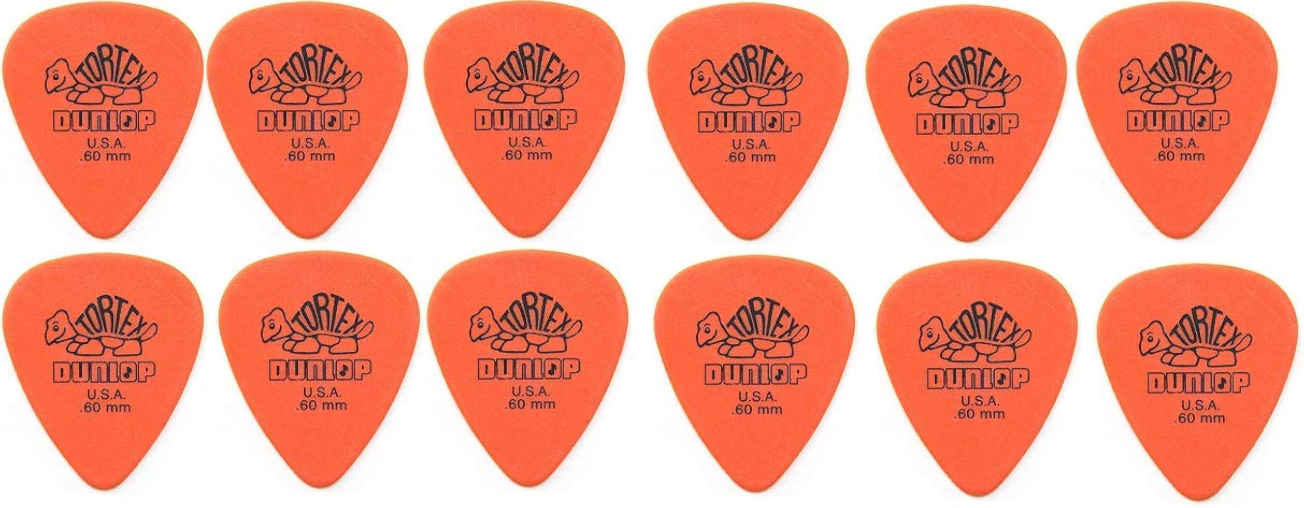 Amazon.co.jp: JIM DUNLOP TORTEX STD ORANGE×12枚 ピック : 楽器