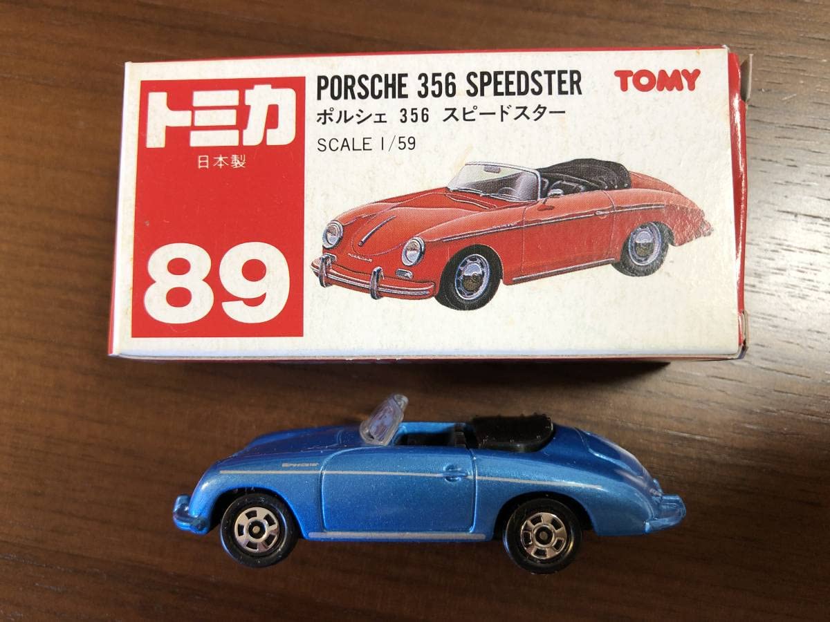 Amazon.co.jp: トミカ 89 日本製 ポルシェ 356 スピードスター イケダ