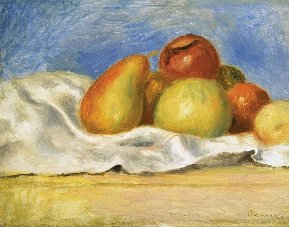 Pierre-Auguste Renoir - Nature Morte Aux Pommes Et Poires Tableau