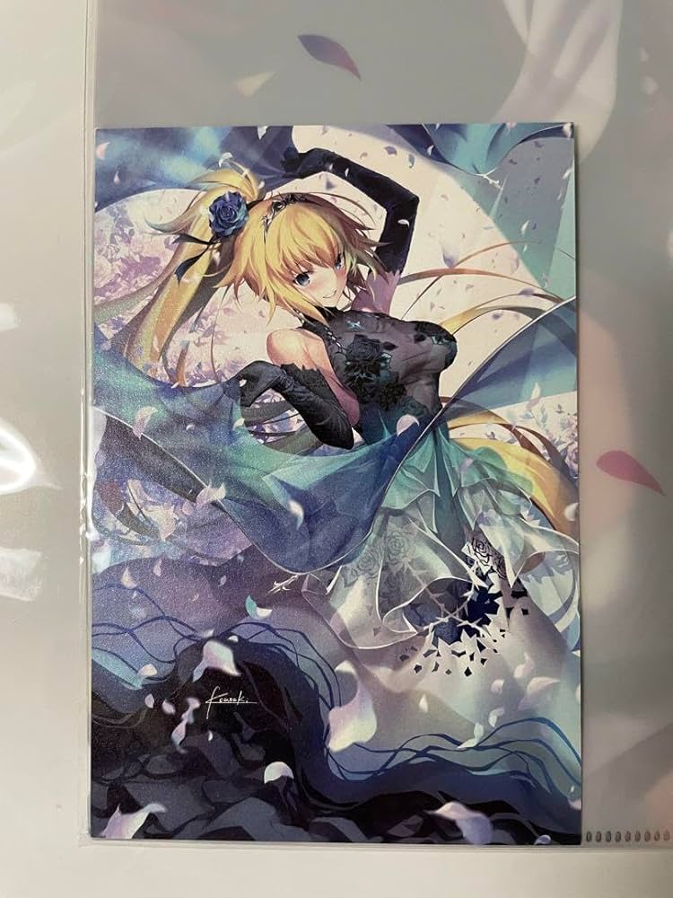 Amazon.co.jp: Fate A4クリアファイル 長尾景虎 光崎 C96 GH.K FGO