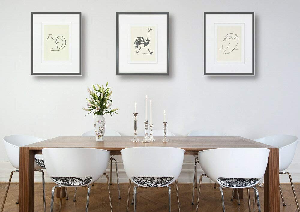 Amazon.co.jp: 名画 パブロ・ピカソ ダチョウ シルクスクリーン 絵画