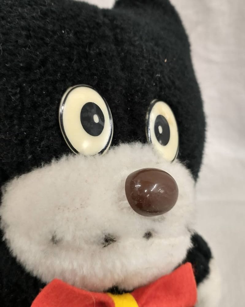 Amazon.co.jp: ジャンク のらくろ 当時物 年代物 ぬいぐるみ 人形