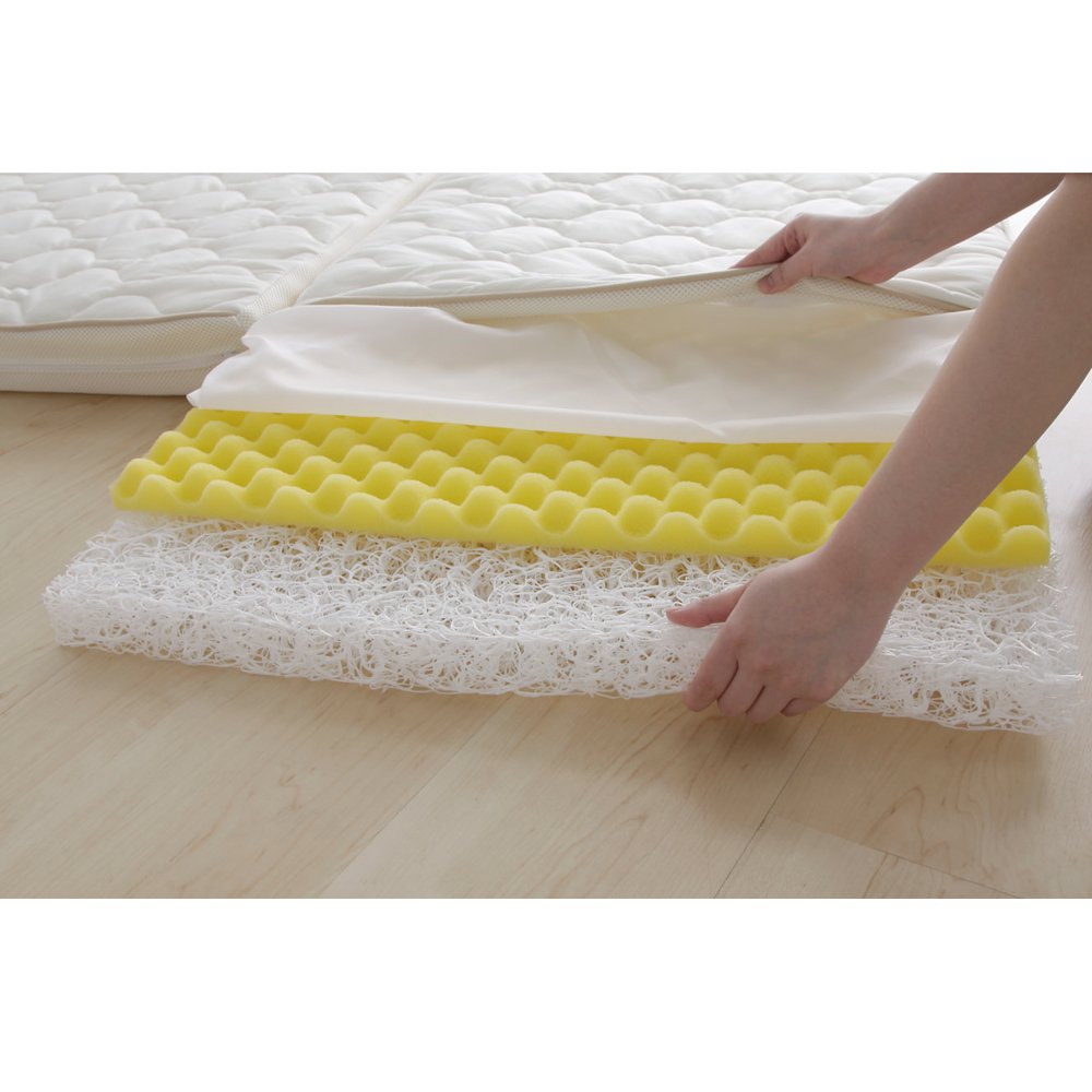 Amazon｜アイリスオーヤマ エアリーマットレス ハイブリッド 2層構造