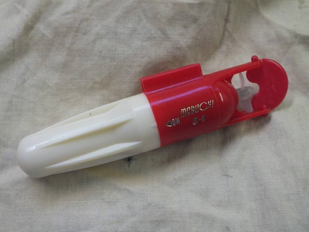 Amazon.co.jp: 昭和 レトロ マブチ 水中モーター S-1 作動 元箱展開で