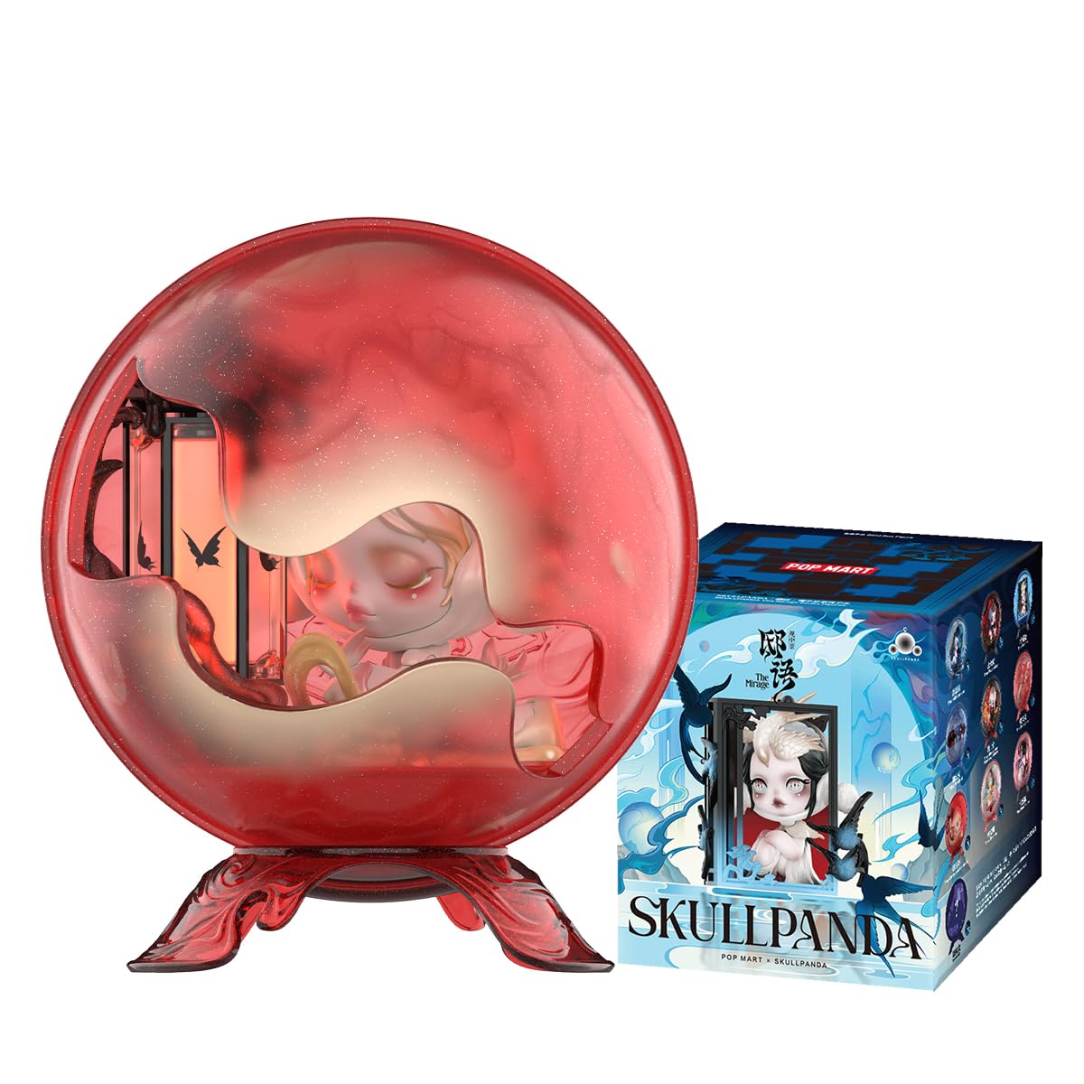 Amazon.co.jp: POP MART SKULLPANDA The Mirage シリーズ シリーズ