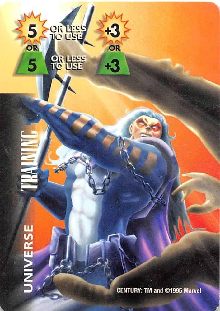 1995 Fleer Marvel Overpower NonSport #NNO Century - Training