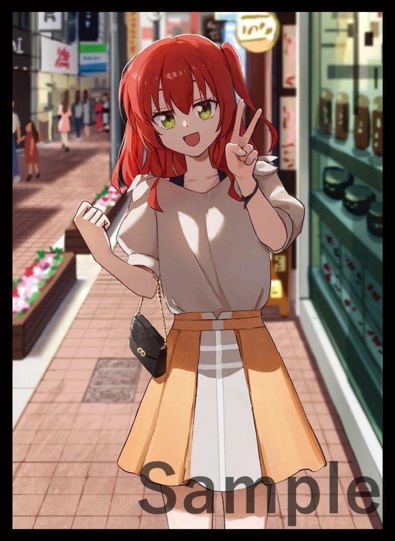 Amazon.co.jp: 喜多郁代 スリーブ ぼっち ざ ろっく 白詰草 ぼざろ