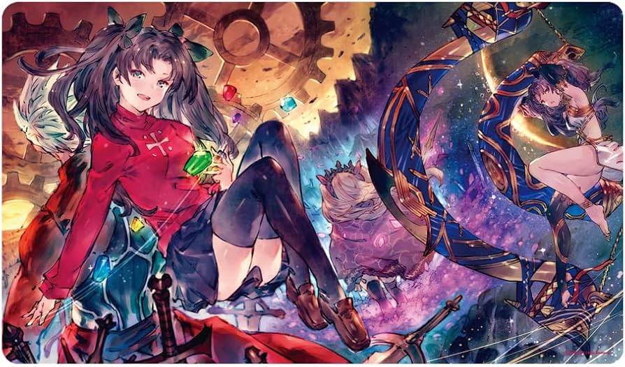 Amazon | プレイマット FGO 遠坂凛 イシュタル【RINGOEN/illust：べに