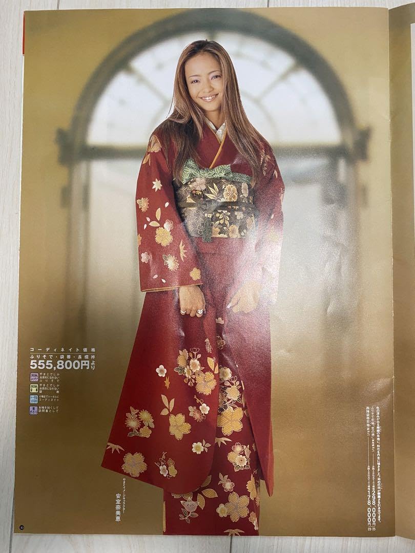 Amazon.co.jp: 安室奈美恵1996ツアーパンフレット きものやまと