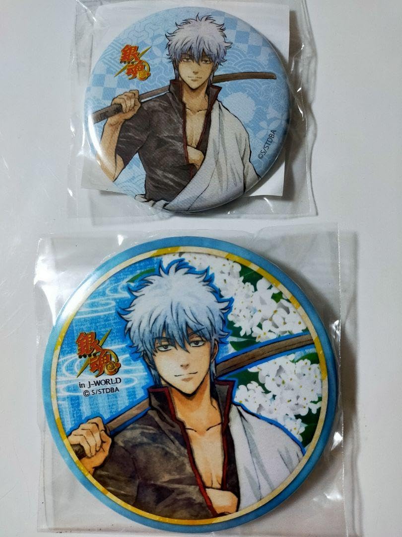 銀魂 銀魂 土方十四郎 缶バッジ 大銀魂展 J-WORLD 花鳥風月 難