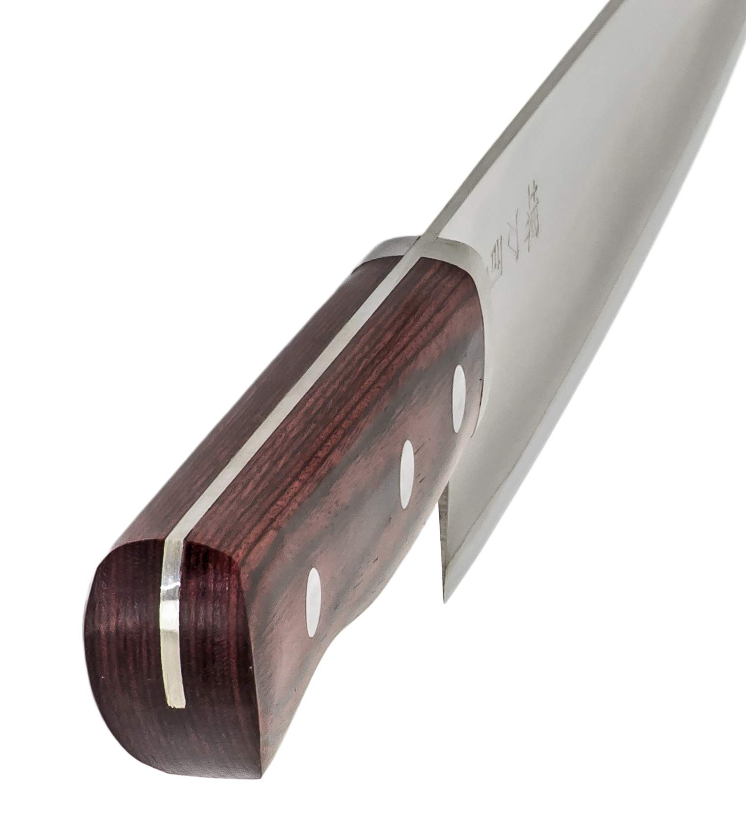 Amazon｜堺刀司 牛刀包丁 シルバー 180mm 本割込 ゴールド 牛刀 A