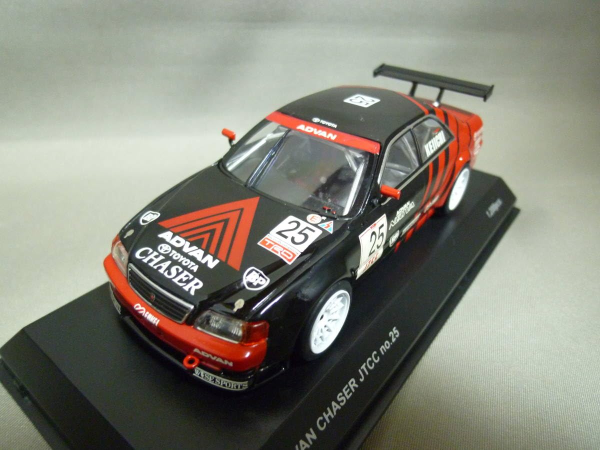 Amazon | 京商 1/43 アドバン ミニカー チェイサー JZX100 土屋圭市