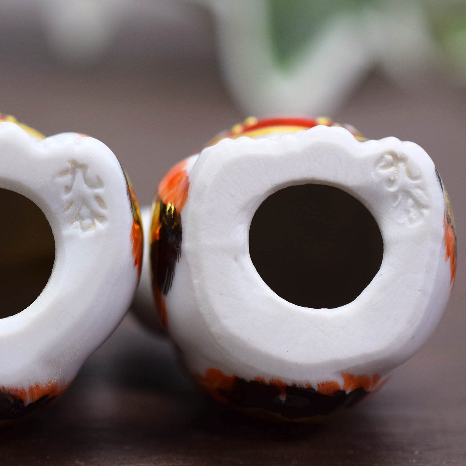 Amazon.co.jp: 九谷焼 ちび招き猫 金三毛 ペア gold-mike-F : ホーム