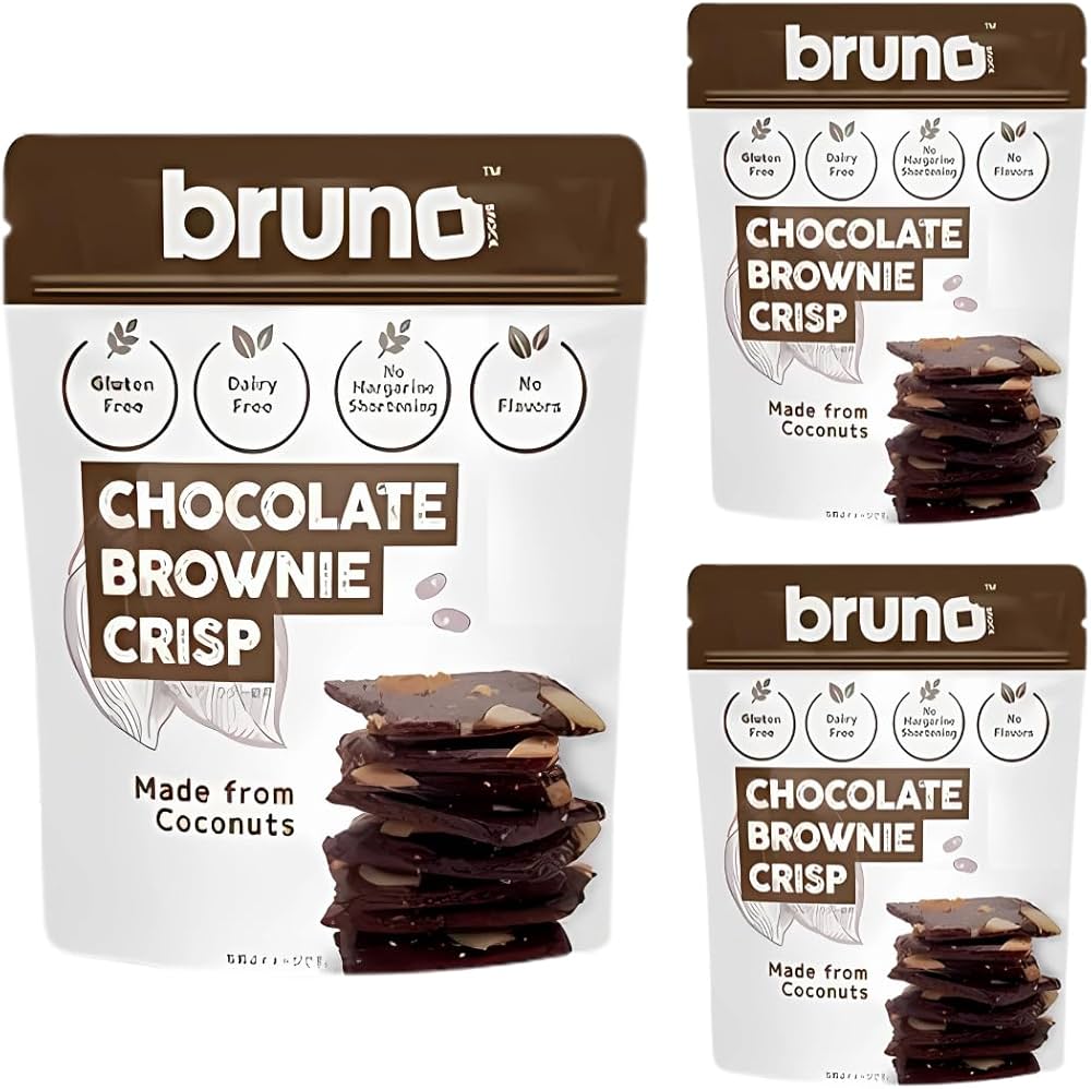 Amazon.co.jp: ブルーノ bruno snaks クリスピーブラウニー グルテン