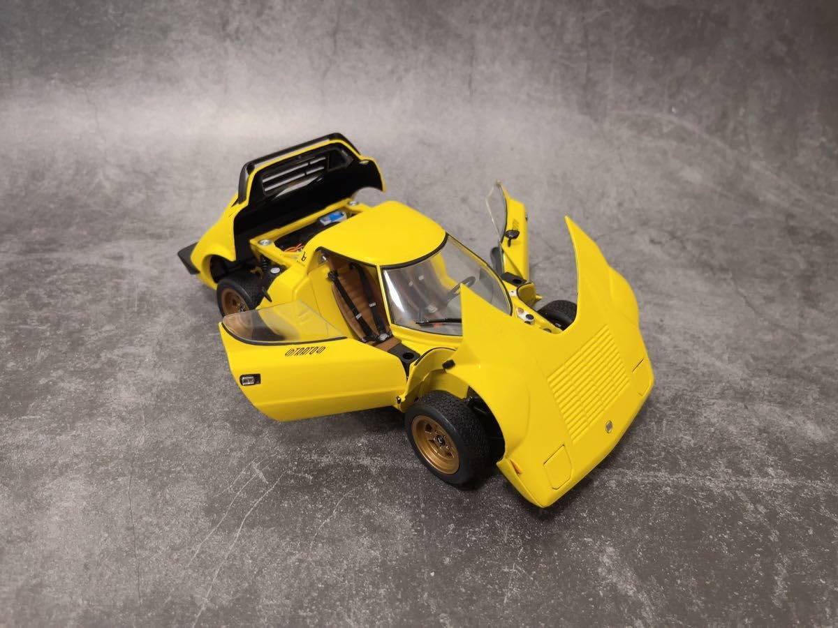 KYOSHO ORIGINAL 1円〜 京商 1⁄18 ランチア ストラトス HF イエロー 1