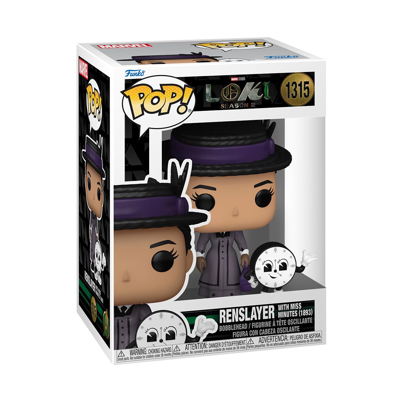 Amazon.com: Funko POP! & Buddy: Loki - Renslayer & Miss Minutes