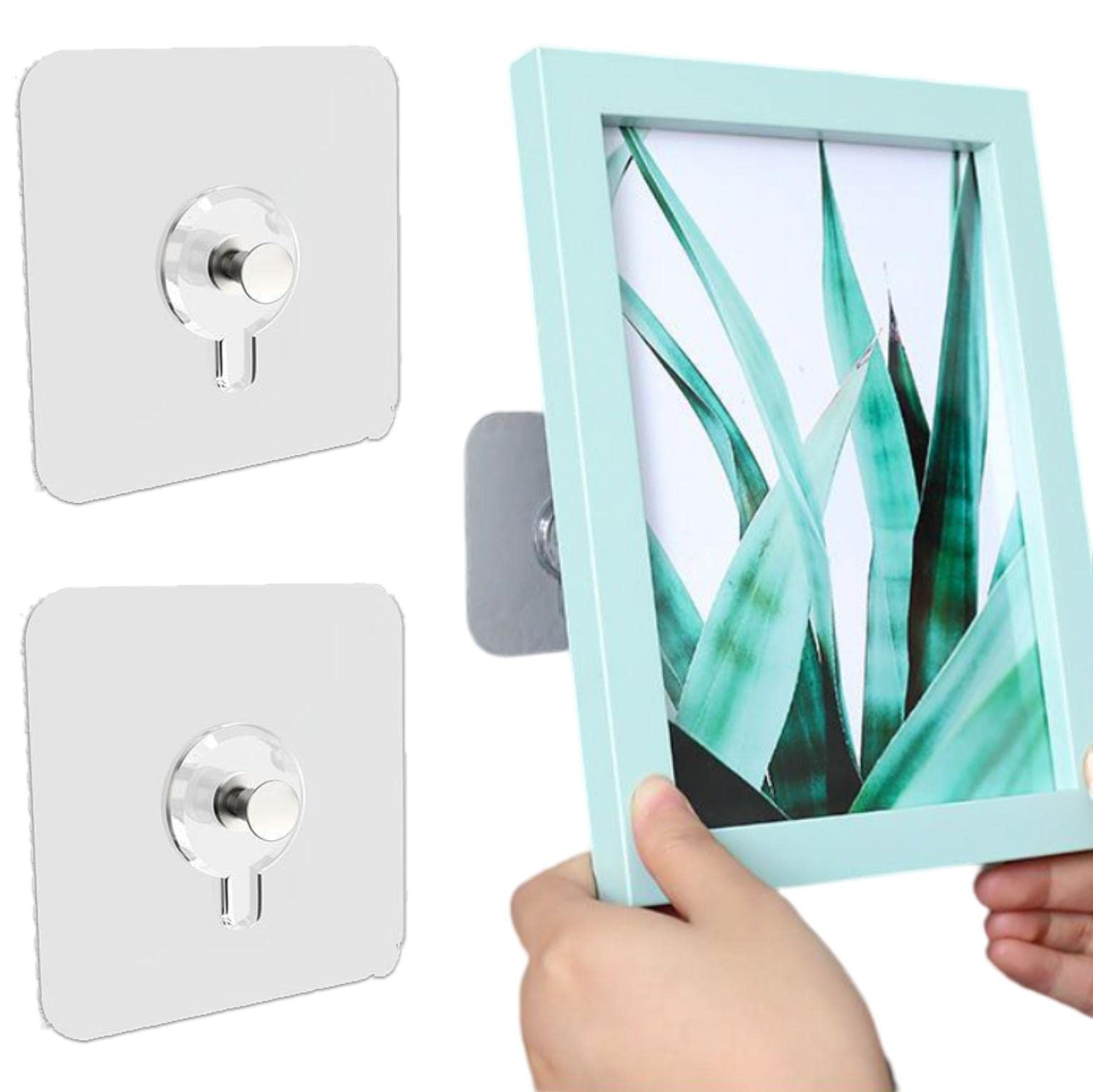 Amazon.co.jp: fogman 壁掛けフック フォトフレーム 額縁 絵画 飾る 壁