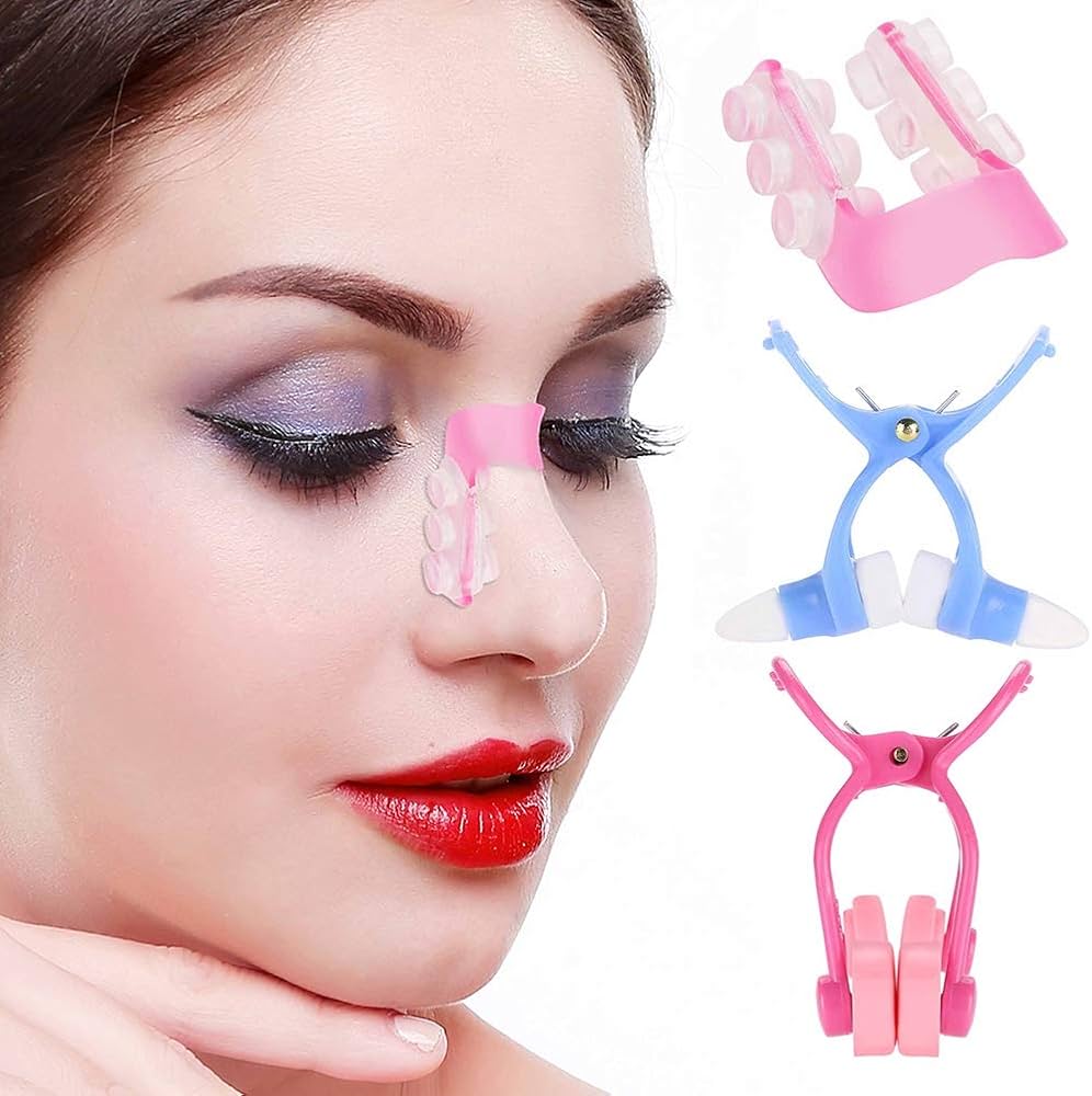 Amazon.com: Sonew 3Pcs Nose Shaper Clip, Soft Silicone Nose Lifter