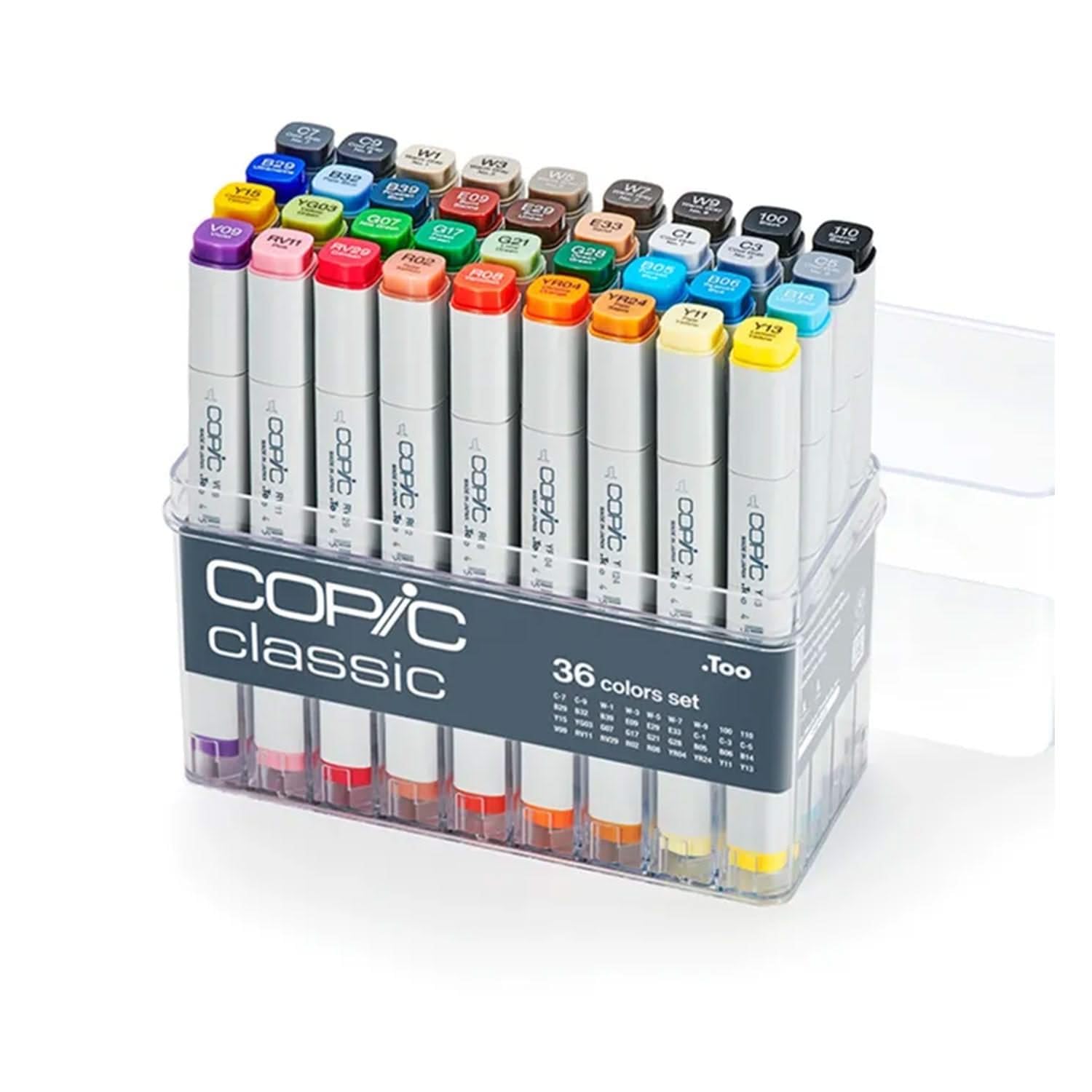 Amazon.co.jp: コピック(COPIC) Tooクラシック 36色セット : 文房具