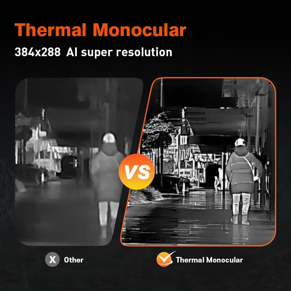 Amazon.co.jp: サーマル単眼鏡 384x288 Ai15 サーマルイメージング 1.4