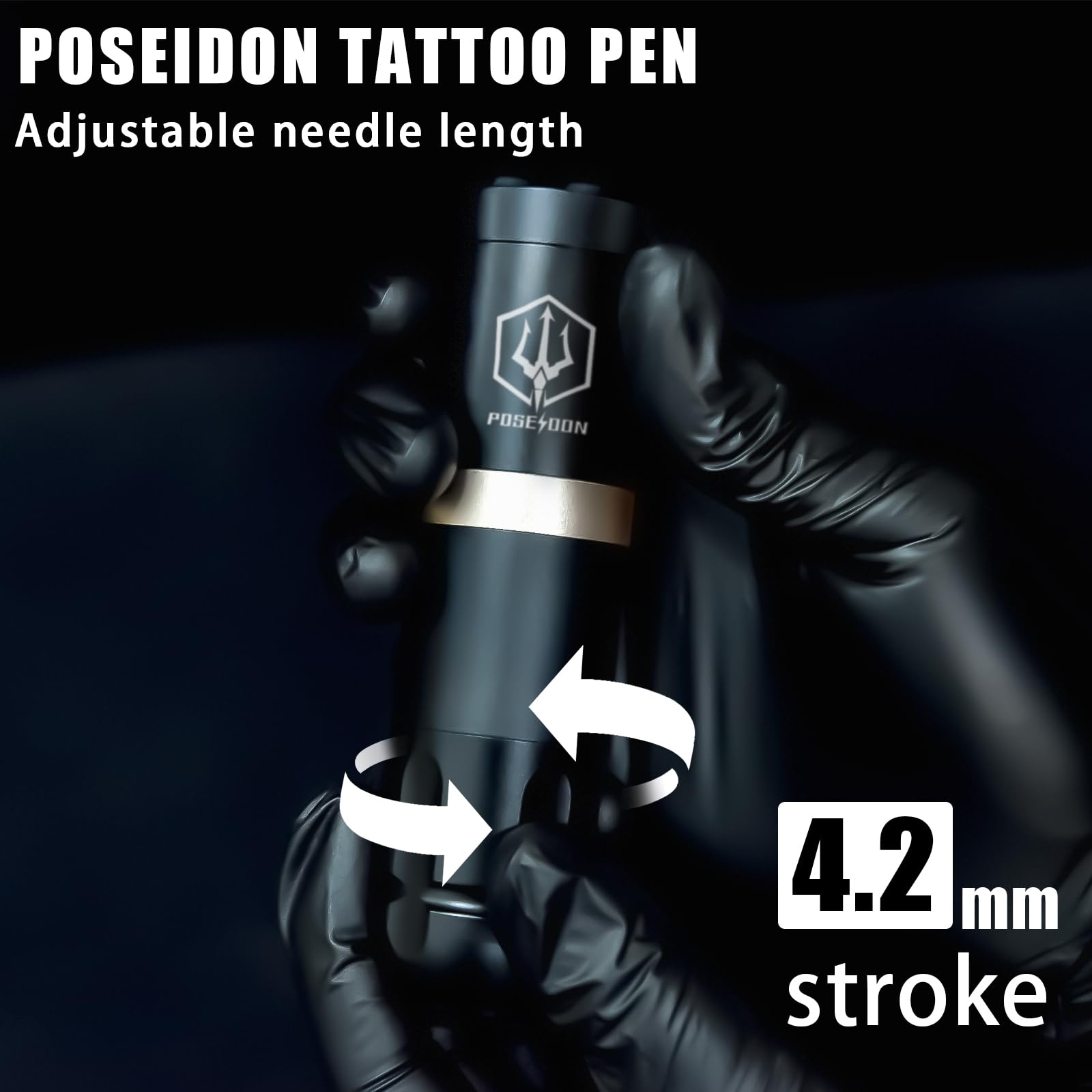 Amazon.com: POSEIDON Cordless Rotary Tattoo Machine Kit with 20