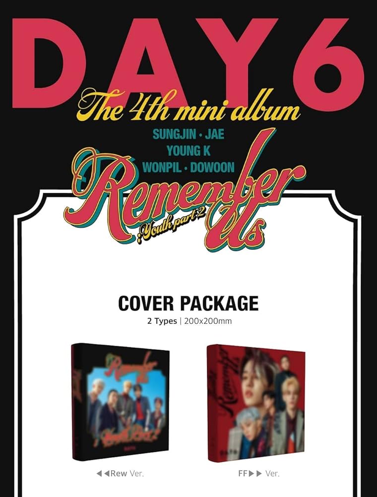 Amazon.com: JYP Entertainment DAY6 - Remember Us:Youth Part 2 [FF