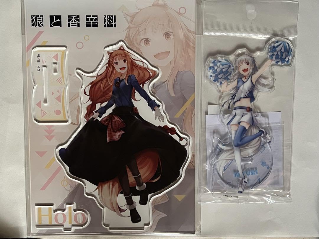 Amazon.co.jp: 狼と香辛料 ホロ ミューリ アクリルスタンド 2点セット